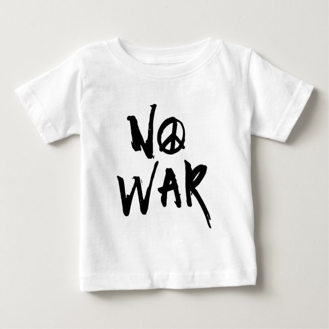 Kein Krieg Baby T-shirt (Vorderseite)