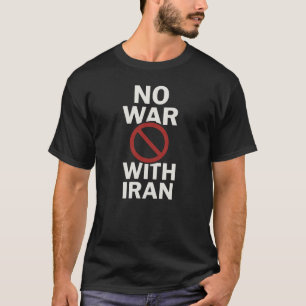 "Kein Krieg gegen den Iran" - Shirt für Frieden