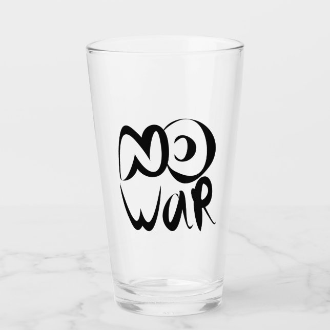 Kein Krieg Glas (Vorderseite)