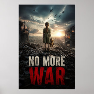 Kein Krieg Mehr Dämmerung Jenseits Der Ruinen Post Poster