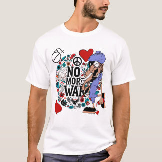 Kein Krieg mehr gegen Shirt. T-Shirt