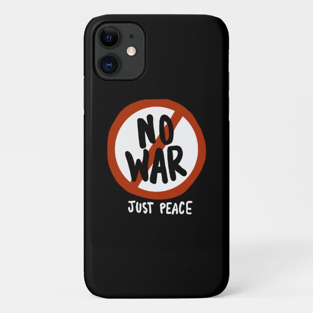 Kein Krieg nur Frieden Case-Mate iPhone Hülle (Rückseite)