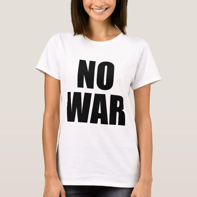 KEIN KRIEG T-Shirt (Vorderseite)