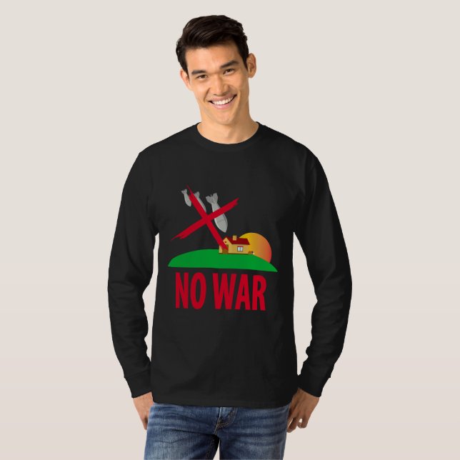Kein Krieg T-Shirt (Vorne ganz)