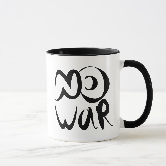 Kein Krieg Tasse (Rechts)