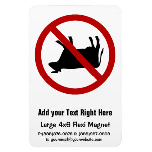 KEIN Kuhkippen! Magnet