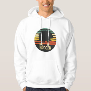 Kein Kuschelbär Schwarz Stachelschwein Hoodie