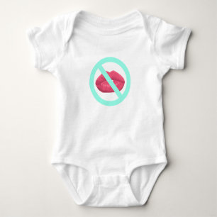 Kein Küssen Baby Sign Bodysuit Strampler