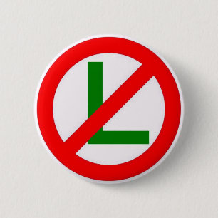 "Kein L" (Weihnachten) Button