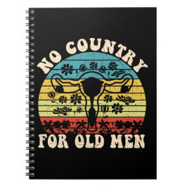 Kein Land für den alten Mann Uterus Notizblock