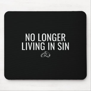 Kein Leben mehr in der Sin Funny Bride Groom Ehe Mousepad