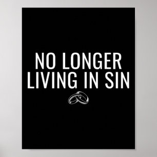 Kein Leben mehr in der Sin Funny Bride Groom Ehe Poster