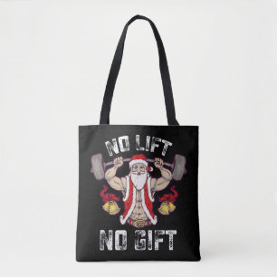 Kein Lift Kein Geschenk Santa Gym Workout Fitness