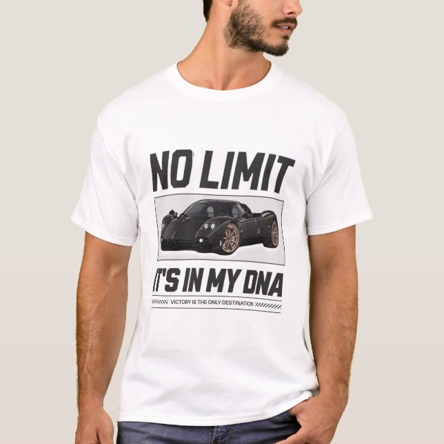 Kein Limit - es ist in meiner DNS T-Shirt (Vorderseite)