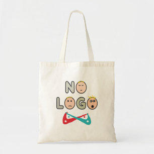 Kein Logo Anti-Brand-Kapitalist Tragetasche