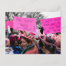Kein menschliches Wesen ist eine illegale Postkart Postkarte