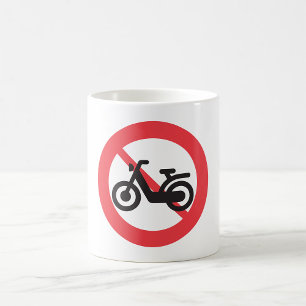 Kein Motorradzeichen Kaffeetasse