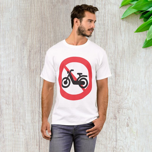 Kein Motorradzeichen T-Shirt (Von Creator hochgeladen)