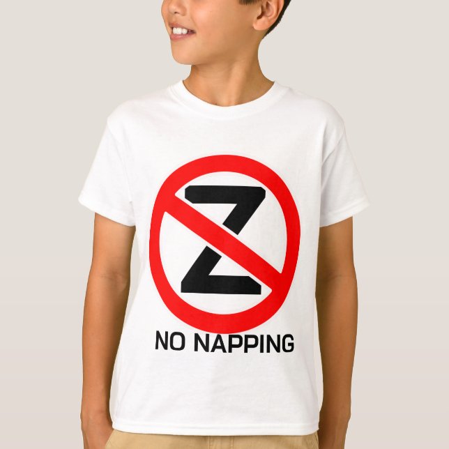 Kein Nickerchen Slash Z T-Shirt (Vorderseite)