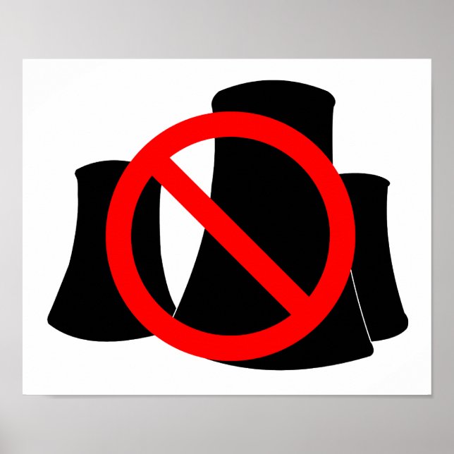 Kein Nuklearer Power Poster (Vorne)