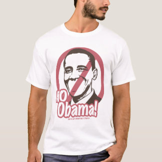 Kein Obama! Hieb-Shirt T-Shirt