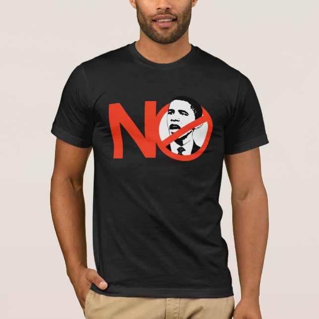 KEIN OBAMA T-Shirt (Vorderseite)