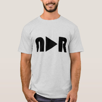 Kein offensichtlicher Grund - NAR-"Spiel-Knopf-" T-Shirt