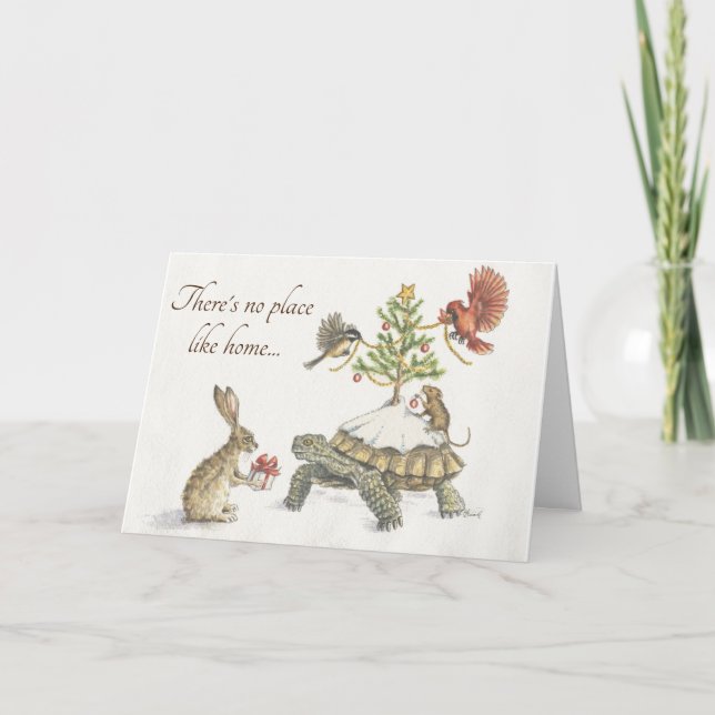 Kein Ort wie Zuhause für den Urlaub! Karte (Vorderseite)