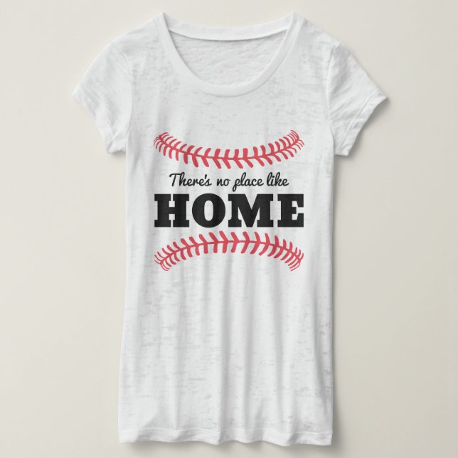 Kein Ort wie Zuhause T-Shirt (Design vorne)