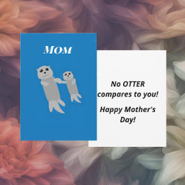 Kein Otter kommt dir gleich, Mama Feiertagskarte