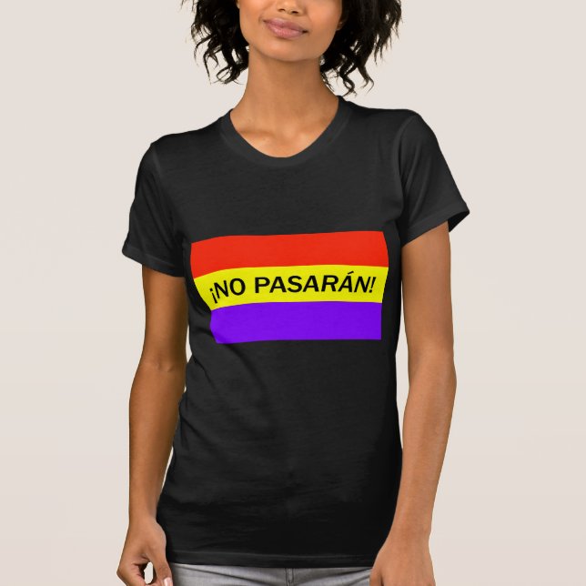 ¡ Kein pasarán! T-Shirt (Vorderseite)