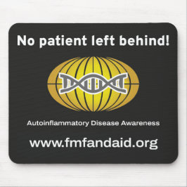 Kein Patient Verlassen hinter Logo Mousepad