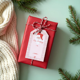 Kein Pausen nach La Santa Claus Geschenkanhänger