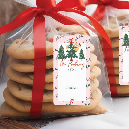 Kein Peeking Niedlich Peeking Katze Weihnachtsbaum