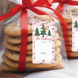 Kein Peeking Niedlich Peeking Katze Weihnachtsbaum