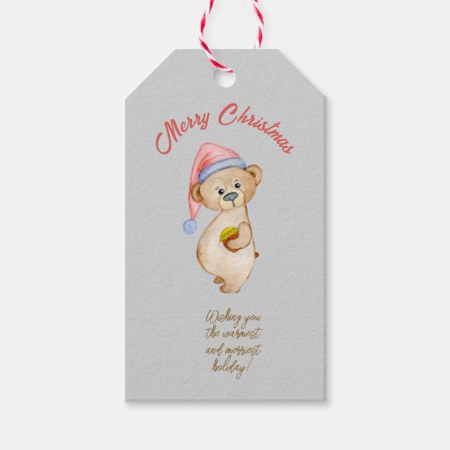 Kein Pinkeln bis Weihnachten Weihnachten Schafspen Geschenkanhänger (Vorderseite)