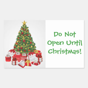 Kein Pinkeln! -Sticker Rechteckiger Aufkleber