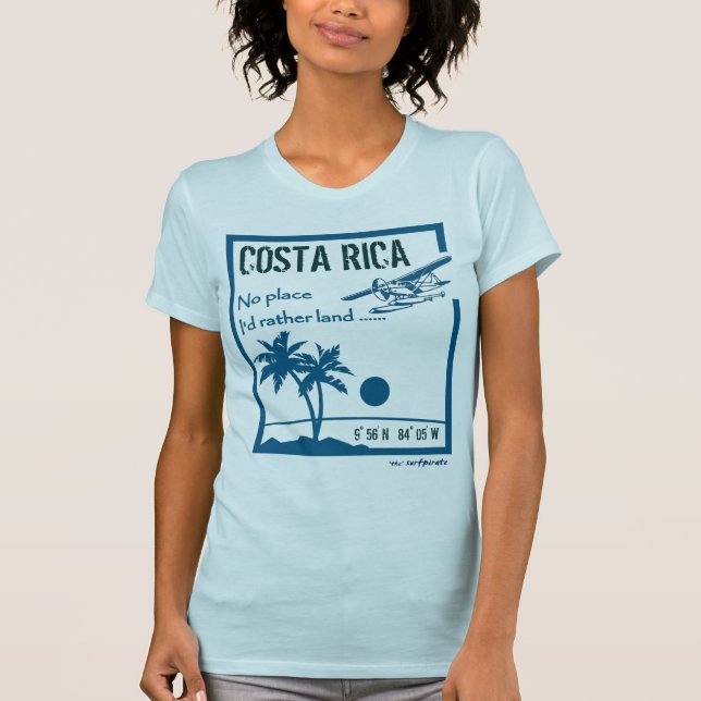 Kein Platz… Costa Rica T-Shirt (Vorderseite)