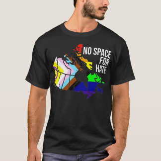 Kein Platz für Hass Kanada T-Shirt