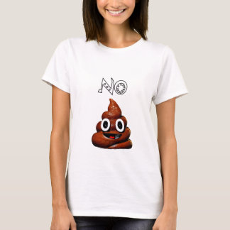 Kein Poo Emoji T - Shirt