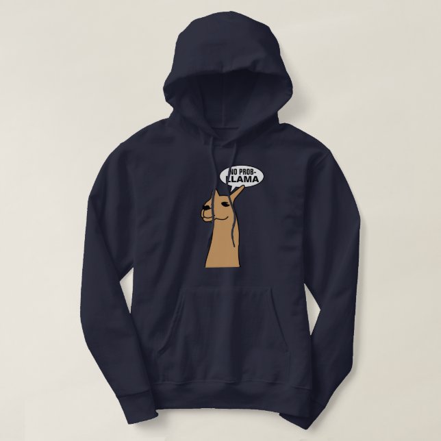 Kein Prob Lama Hoodie (Design vorne)