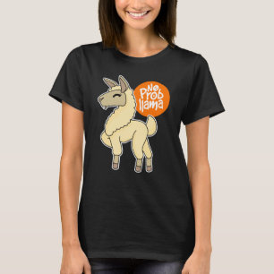 Kein Prob Lama Lustiges Lama Fan Alpaka Geschenk T-Shirt