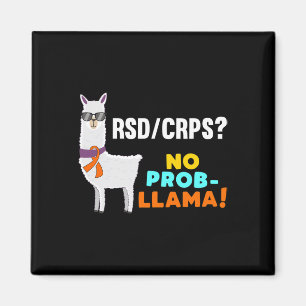 Kein Prob-Lama Rsd Crps Krieger Überlebenschance Magnet