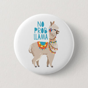 Kein Prob Llama Button