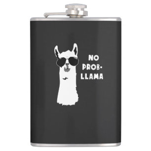 Kein Prob-Llama Flachmann