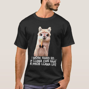 Kein Prob LLAma Süße Alpaka Lama Kein Drama Como S T-Shirt