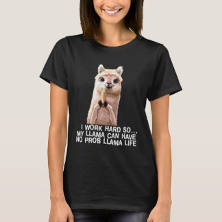 Kein Prob LLAma Süße Alpaka Lama Kein Drama Como S T-Shirt