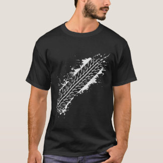 Kein Problem, ich bin nur Reifenspuren auf meinem  T-Shirt