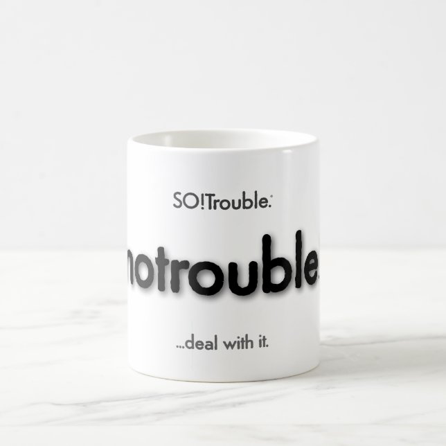 kein Problem! Kaffeetasse (Mittel)