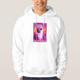 Kein Probllama | Funky Synthwave Hoodie